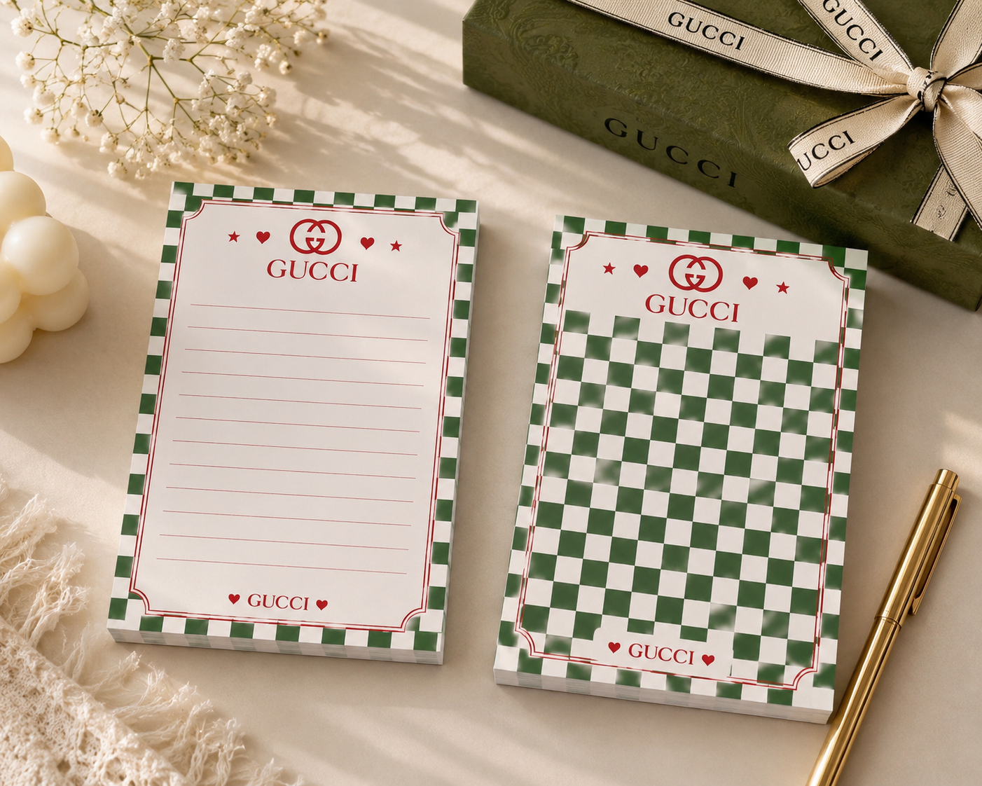 Green pads