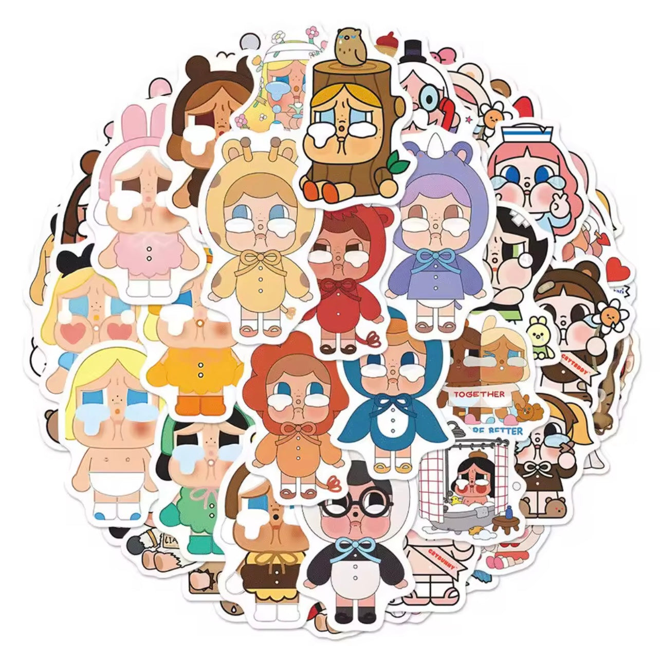 Cry stickers