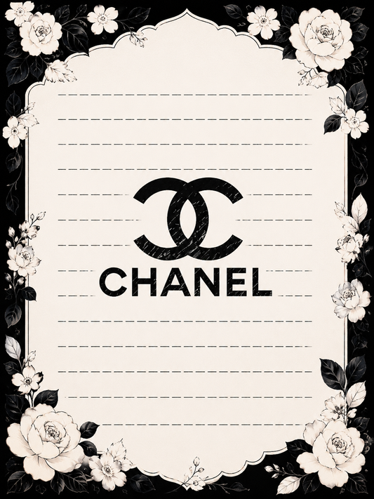 ✨ Luxury Designer Letter Paper Set – 30 Sheets ✨
