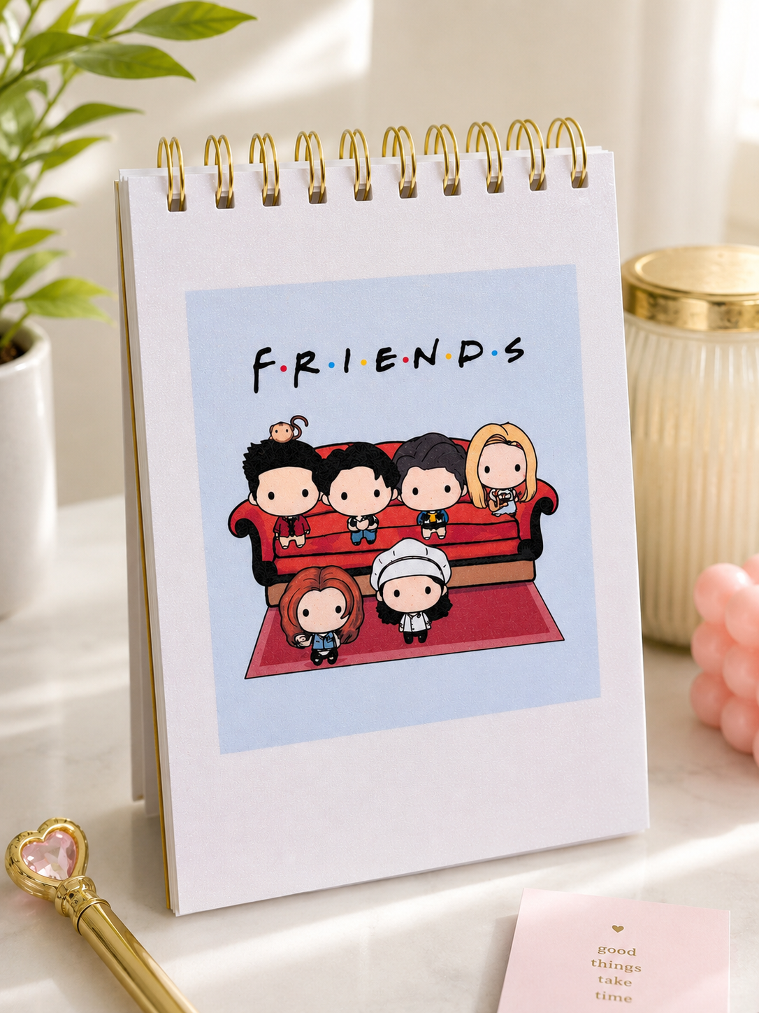 📒 Friends Inspired Notepad