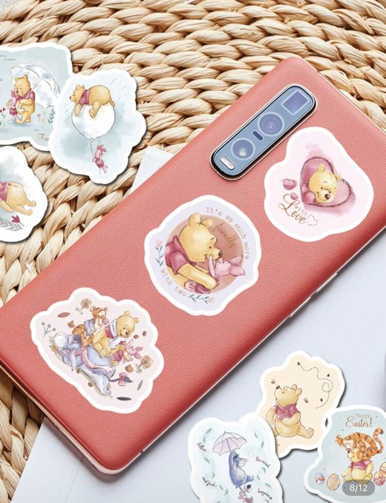 Pooh Cute stickers