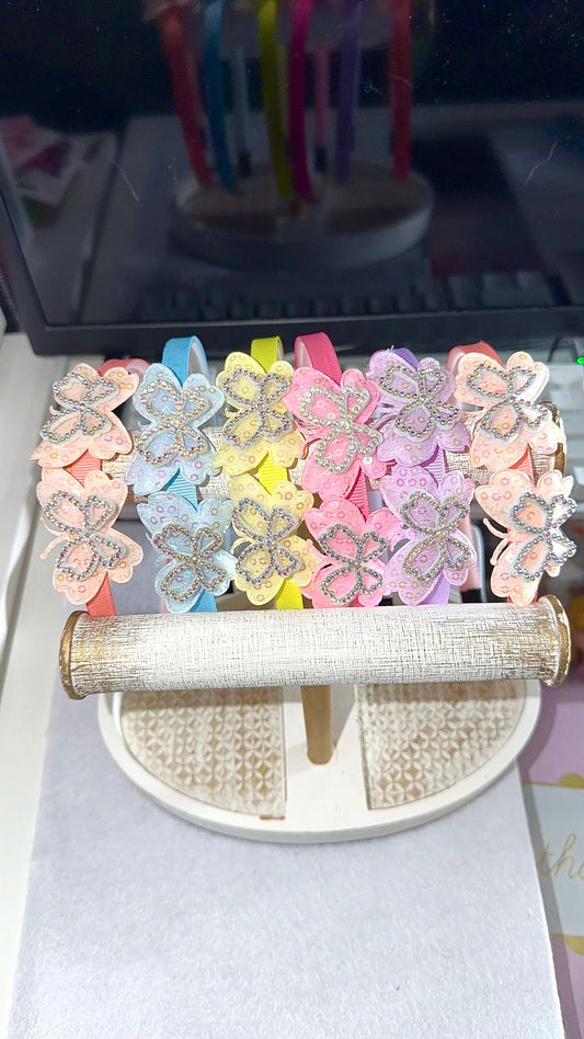 Sparkle Butterfly Headband