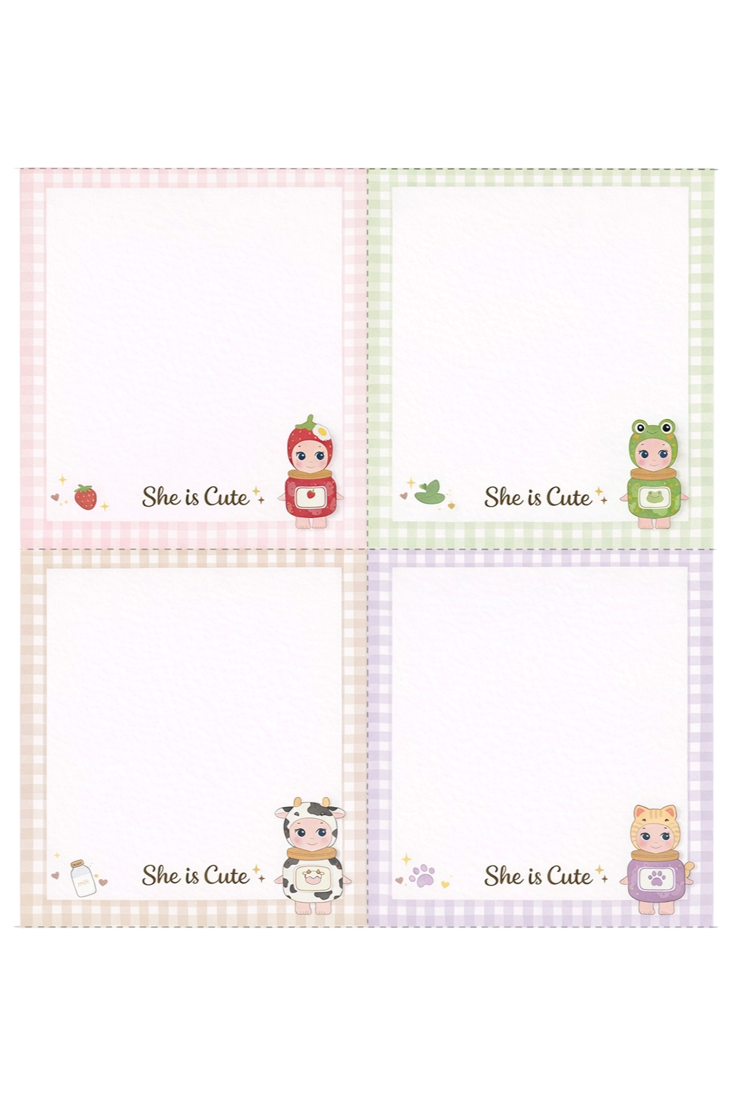 Kawaii Notes Pad – Cute & Aesthetic 💖
80 Sheets