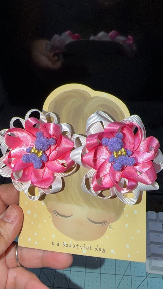 Blossom Teddy Boutique Bows