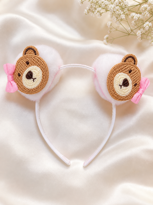 Teddy Bear Headband 🧸✨