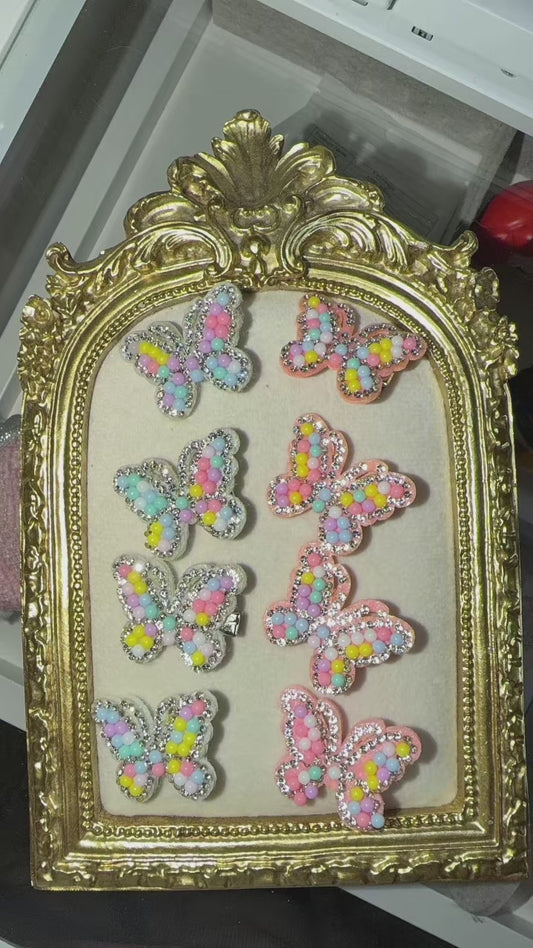🦋 Candy Butterfly Clips